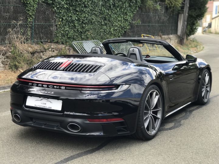 Porsche 992 PORSCHE 992 CARRERA 4S CABRIOLET 3.0 450CV PDK / PACK SPORT DESIGN / 360 / PSE / CHONO / SUPERBE Noir - 15