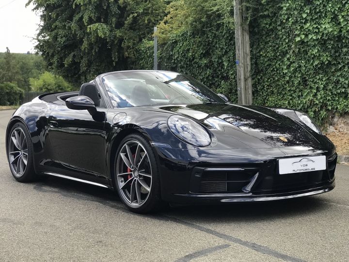 Porsche 992 PORSCHE 992 CARRERA 4S CABRIOLET 3.0 450CV PDK / PACK SPORT DESIGN / 360 / PSE / CHONO / SUPERBE Noir - 20