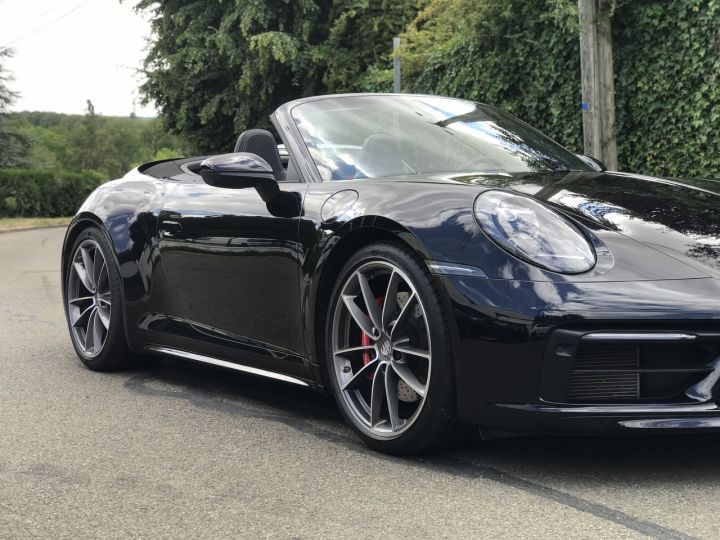 Porsche 992 PORSCHE 992 CARRERA 4S CABRIOLET 3.0 450CV PDK / PACK SPORT DESIGN / 360 / PSE / CHONO / SUPERBE Noir - 21