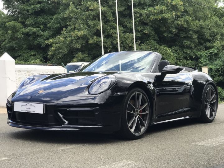 Porsche 992 PORSCHE 992 CARRERA 4S CABRIOLET 3.0 450CV PDK / PACK SPORT DESIGN / 360 / PSE / CHONO / SUPERBE Noir - 24