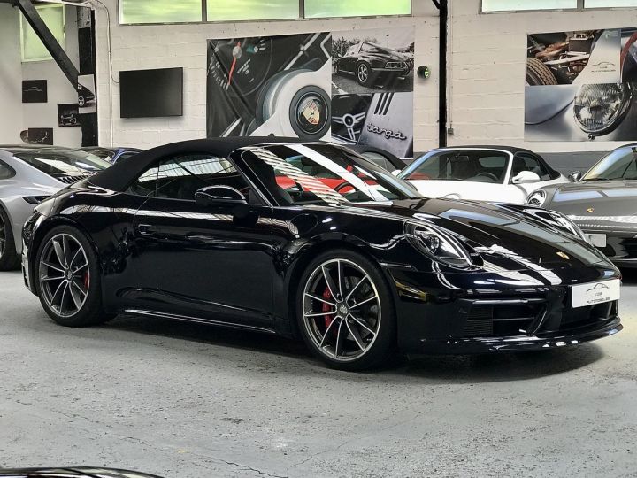 Porsche 992 PORSCHE 992 CARRERA 4S CABRIOLET 3.0 450CV PDK / PACK SPORT DESIGN / 360 / PSE / CHONO / SUPERBE Noir - 4