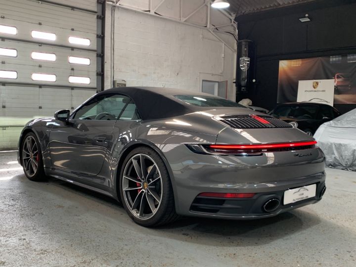 Porsche 992 PORSCHE 992 CARRERA S CABRIOLET 3.0 450CV PDK / CHRONO / PSE / APPROVED 09:25 Gris Quartz - 5