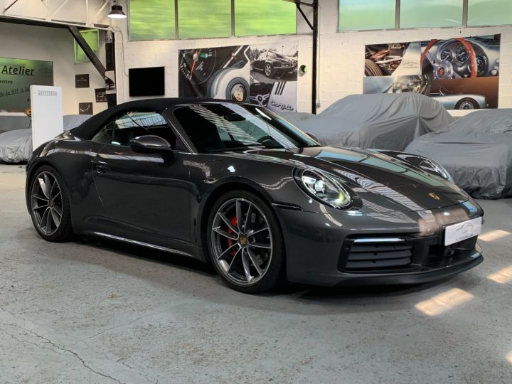 Porsche 992 PORSCHE 992 CARRERA S CABRIOLET 3.0 450CV PDK / CHRONO / PSE / APPROVED 09:25 Gris Quartz - 11