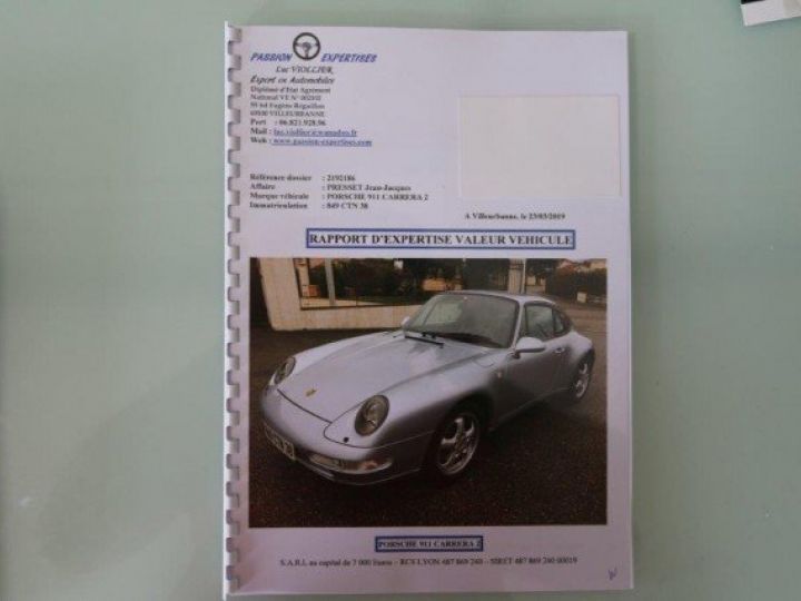 Porsche 993 CARRERA 2 272 CV      Essence GRIS ARTIQUE - 48