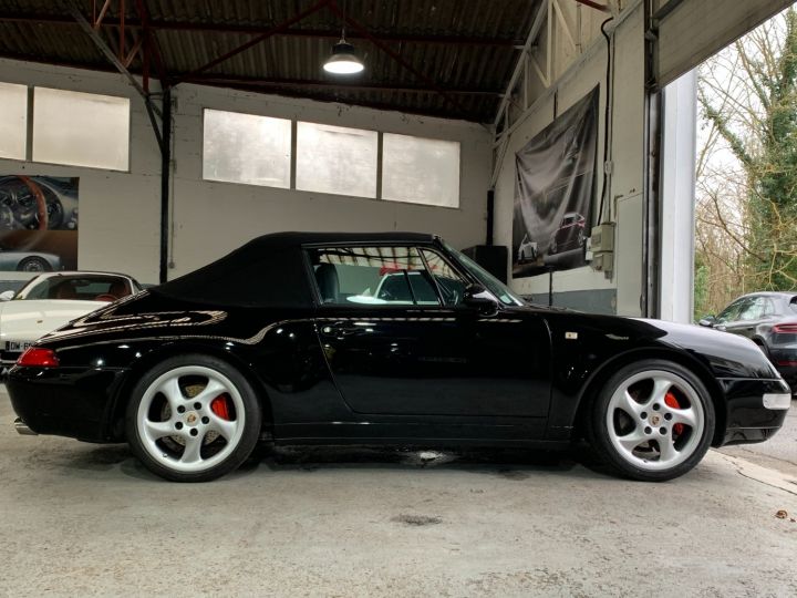 Porsche 993 PORSCHE 993 CARRERA CABRIOLET / BVM / 53600 KMS D ORIGINE Noir - 25