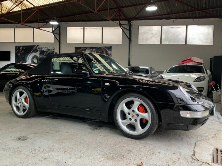 Porsche 993 PORSCHE 993 CARRERA CABRIOLET / BVM / 53600 KMS D ORIGINE Noir - 18