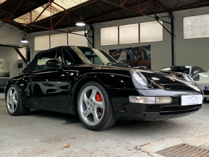 Porsche 993 PORSCHE 993 CARRERA CABRIOLET / BVM / 53600 KMS D ORIGINE Noir - 24