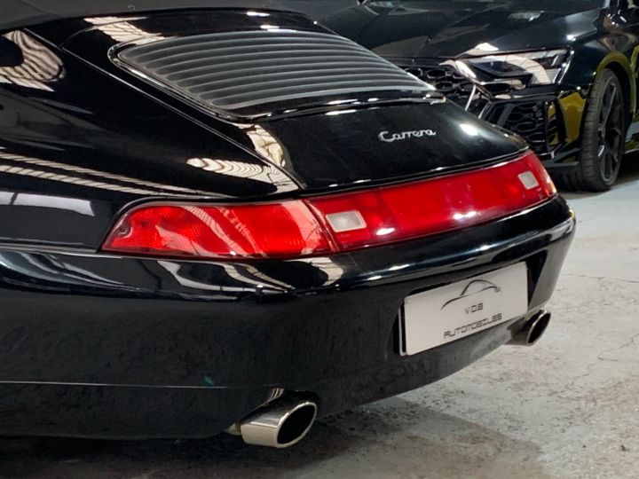 Porsche 993 PORSCHE 993 CARRERA CABRIOLET / BVM / 53600 KMS D ORIGINE Noir - 21