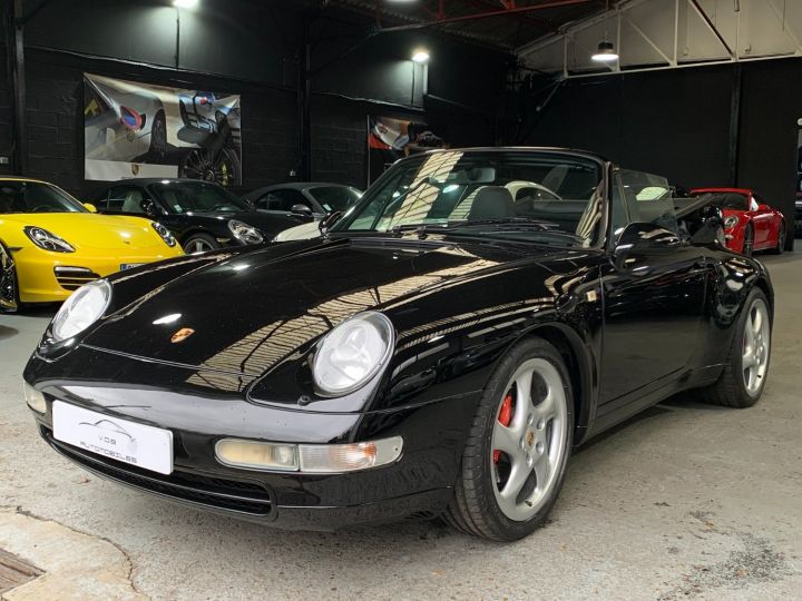 Porsche 993 PORSCHE 993 CARRERA CABRIOLET / BVM / 53600 KMS D ORIGINE Noir - 20