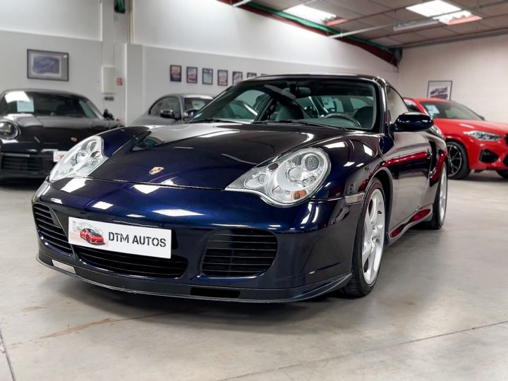 Porsche 996 Porsche 911 Type 996 Turbo 3.6 L 420 Ch Tiptronic S Bleu Minuit Métallisé - 34