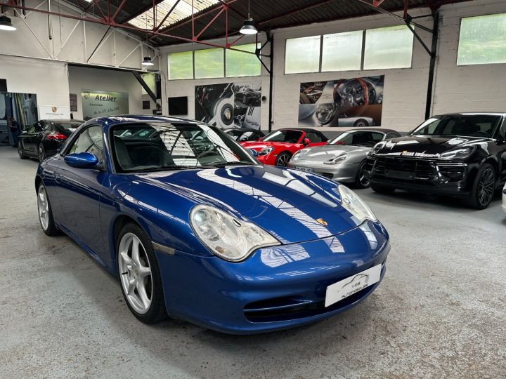 Porsche 996 PORSCHE 996 3.6 320CV CABRIOLET /HARD TOP / IMS FAIT / SUPERBE 98000KM Bleu - 19