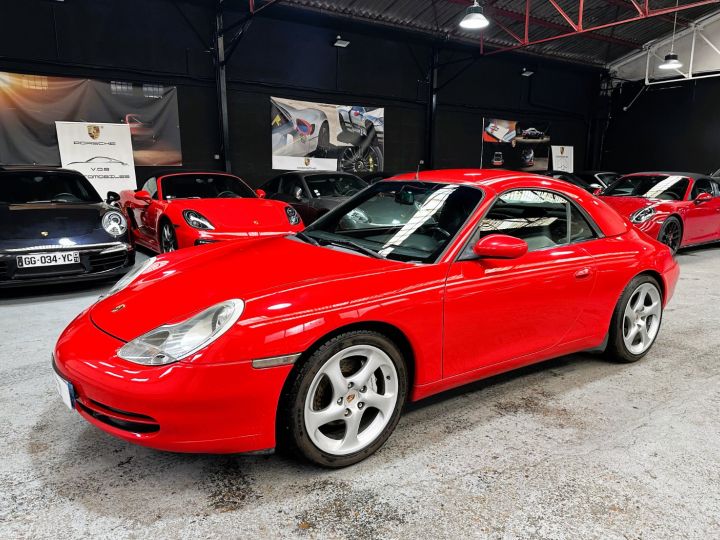 Porsche 996 PORSCHE 996 CARRERA 4 CABRIOLET TIPTRONIC 3.4 300CV Rouge Indien - 6