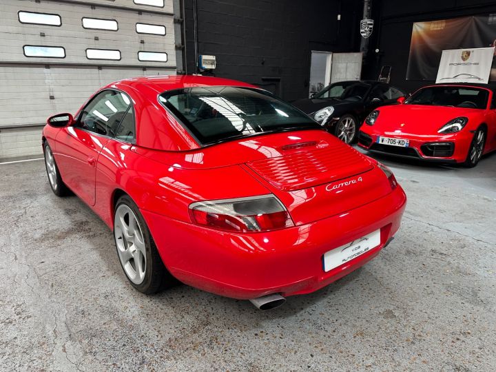 Porsche 996 PORSCHE 996 CARRERA 4 CABRIOLET TIPTRONIC 3.4 300CV Rouge Indien - 3