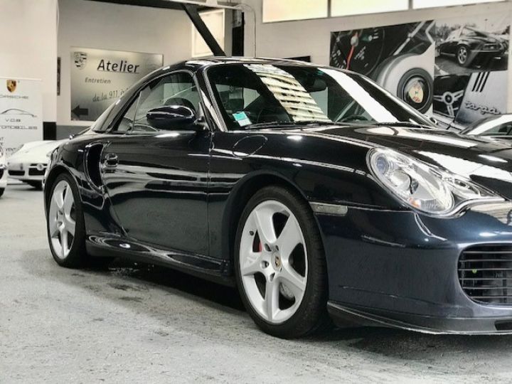 Porsche 996 PORSCHE 996 TURBO CABRIOLET / TIPTRONIC S / GRIS ATLAS / SUIVIE Gris Atlas - 10