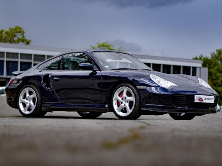 Porsche 996 Turbo 3.6 L 420 Ch Tiptronic S Bleu Minuit Métallisé - 7