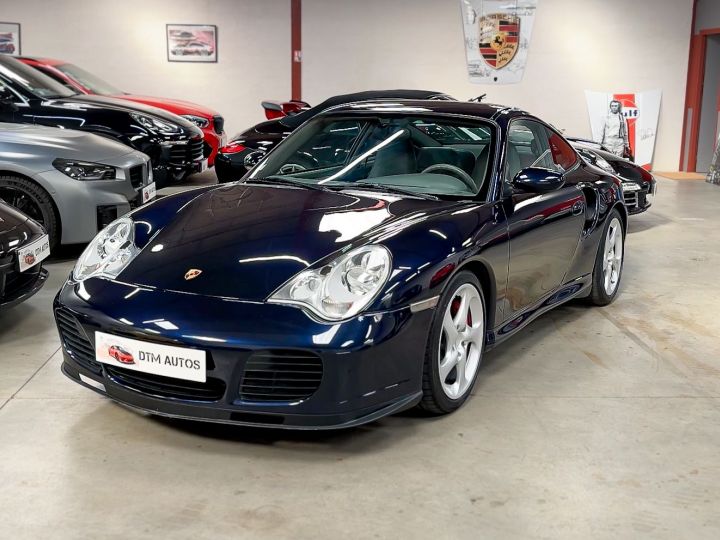 Porsche 996 Turbo 3.6 L 420 Ch Tiptronic S Bleu Minuit Métallisé - 41