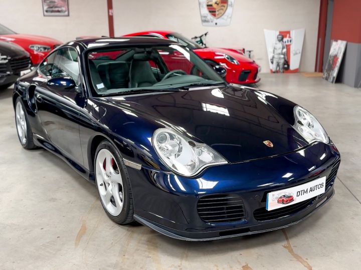 Porsche 996 Turbo 3.6 L 420 Ch Tiptronic S Bleu Minuit Métallisé - 42