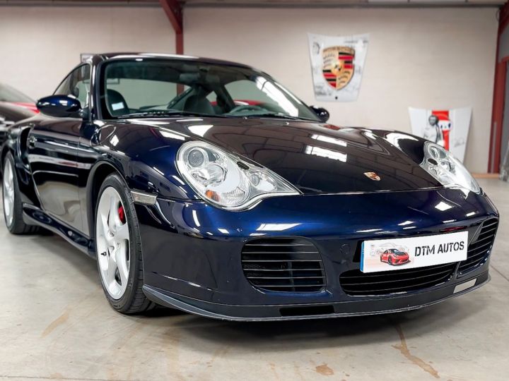 Porsche 996 Turbo 3.6 L 420 Ch Tiptronic S Bleu Minuit Métallisé - 43