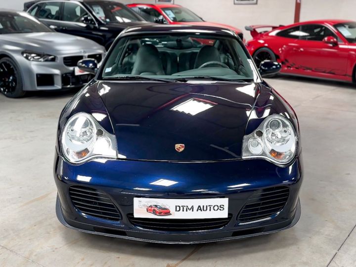 Porsche 996 Turbo 3.6 L 420 Ch Tiptronic S Bleu Minuit Métallisé - 46