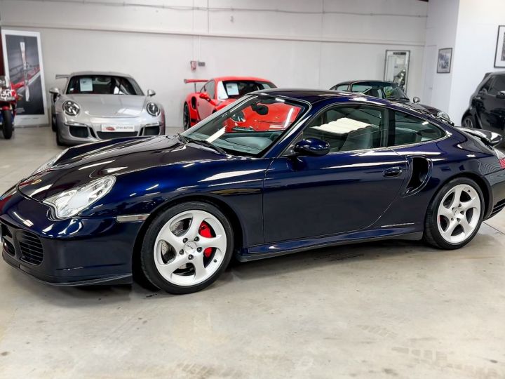 Porsche 996 Turbo 3.6 L 420 Ch Tiptronic S Bleu Minuit Métallisé - 50