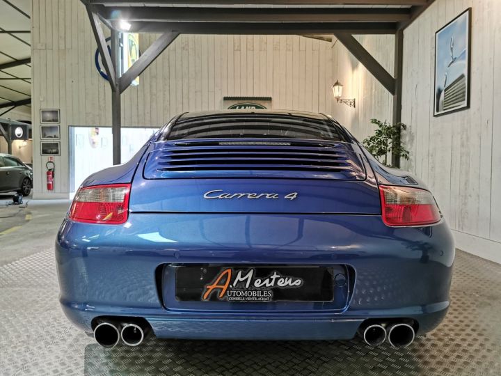 Porsche 997 3.6 325 CV TARGA 4 Bleu - 4