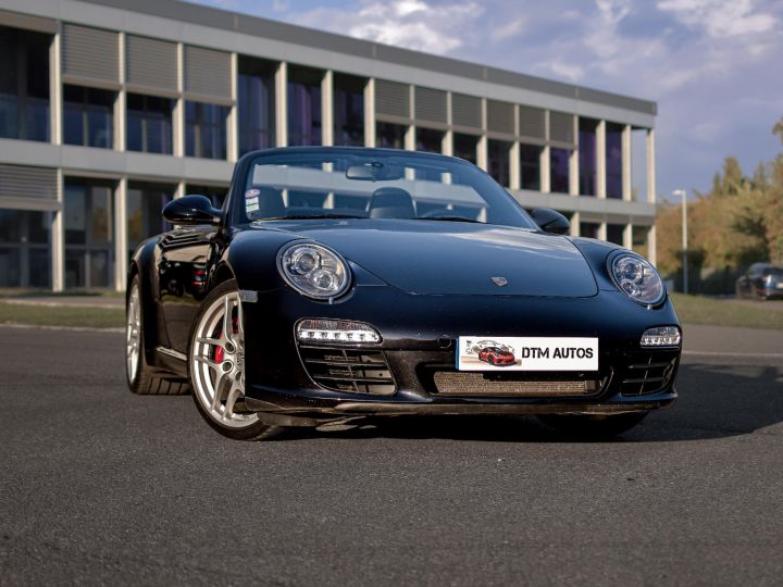 Porsche 997 911 Cabriolet Carrera S 3,8 L 385 Ch PDK Noir Basalte Métallisé - 7