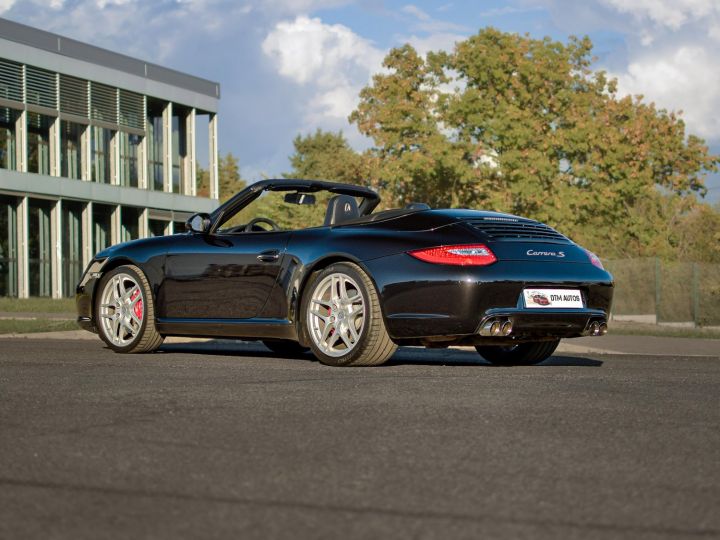 Porsche 997 911 Cabriolet Carrera S 3,8 L 385 Ch PDK Noir Basalte Métallisé - 10