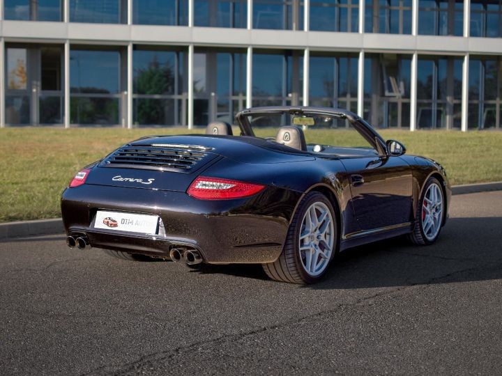 Porsche 997 911 Cabriolet Carrera S 3,8 L 385 Ch PDK Noir Basalte Métallisé - 14