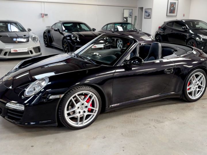 Porsche 997 911 Cabriolet Carrera S 3,8 L 385 Ch PDK Noir Basalte Métallisé - 26