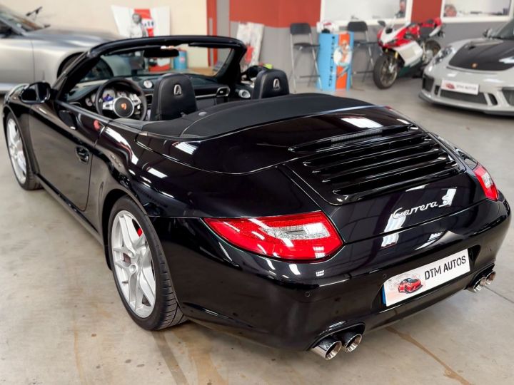 Porsche 997 911 Cabriolet Carrera S 3,8 L 385 Ch PDK Noir Basalte Métallisé - 27