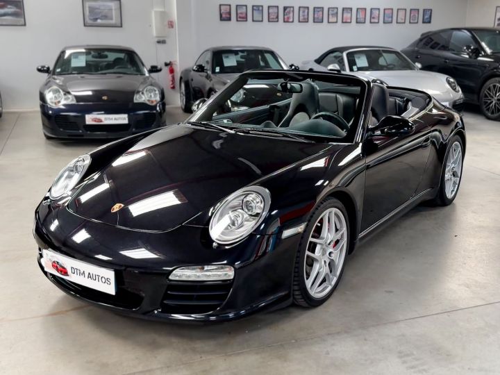 Porsche 997 911 Cabriolet Carrera S 3,8 L 385 Ch PDK Noir Basalte Métallisé - 36