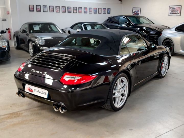 Porsche 997 911 Cabriolet Carrera S 3,8 L 385 Ch PDK Noir Basalte Métallisé - 43