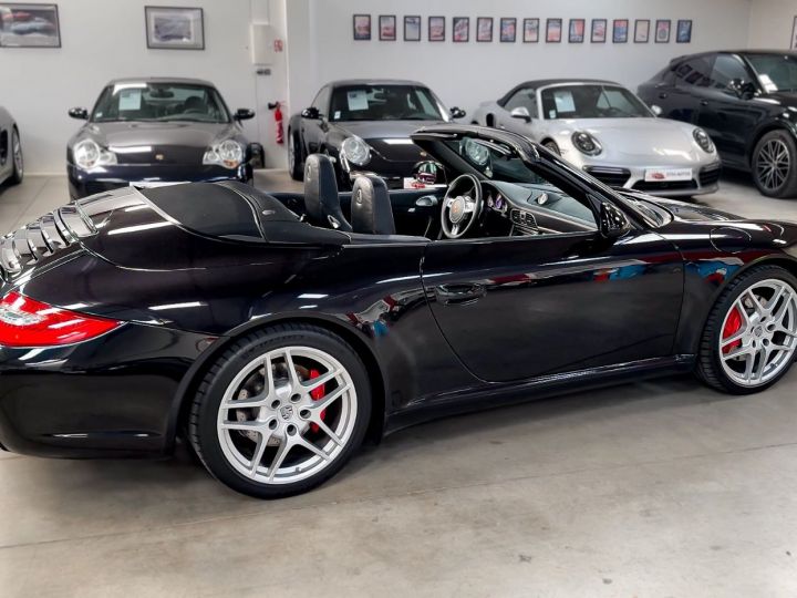 Porsche 997 911 Cabriolet Carrera S 3,8 L 385 Ch PDK Noir Basalte Métallisé - 45