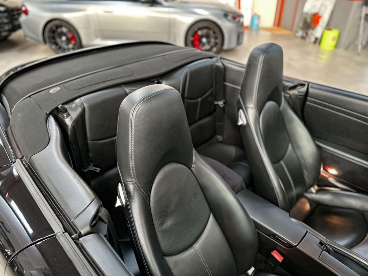 Porsche 997 911 Cabriolet Carrera S 3,8 L 385 Ch PDK Noir Basalte Métallisé - 24