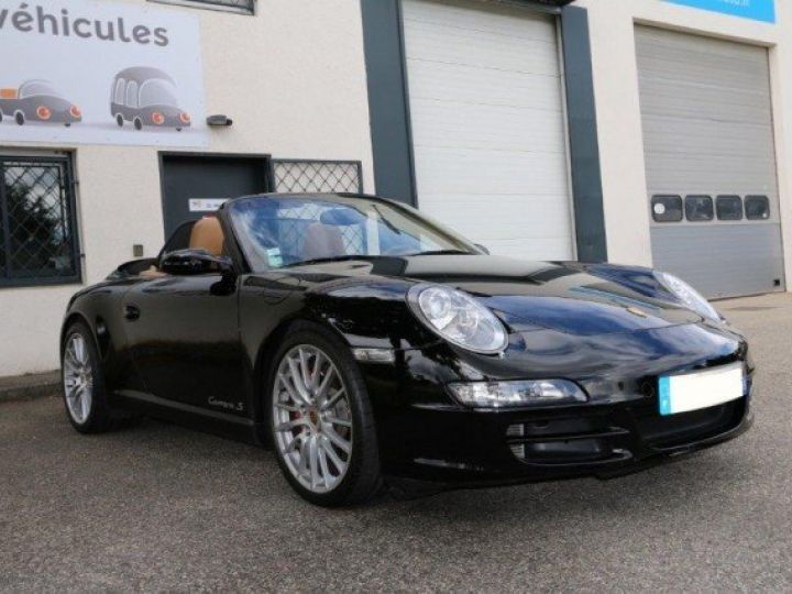 Porsche 997 CARRERA 3.8 S 355 cv CABRIOLET BVM6      Essence NOIR - 1