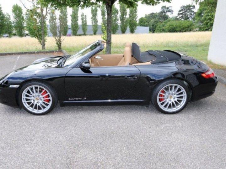 Porsche 997 CARRERA 3.8 S 355 cv CABRIOLET BVM6      Essence NOIR - 6