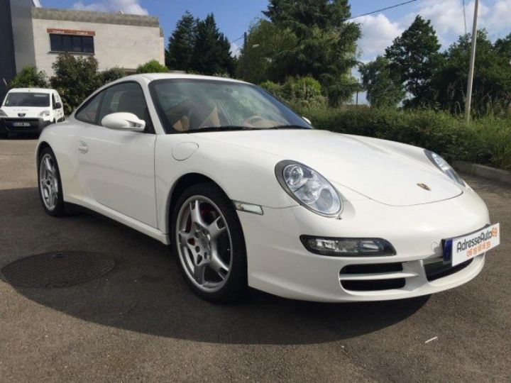 Porsche 997 CARRERA 4S 3.8 355CV bv6     Essence BLANCHE - 1