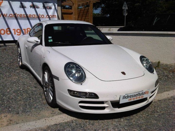 Porsche 997 CARRERA 4S 3.8 355CV BV6     Essence BLANCHE - 1