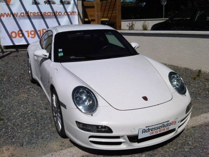 Porsche 997 CARRERA 4S 3.8 355CV BV6     Essence BLANCHE - 2