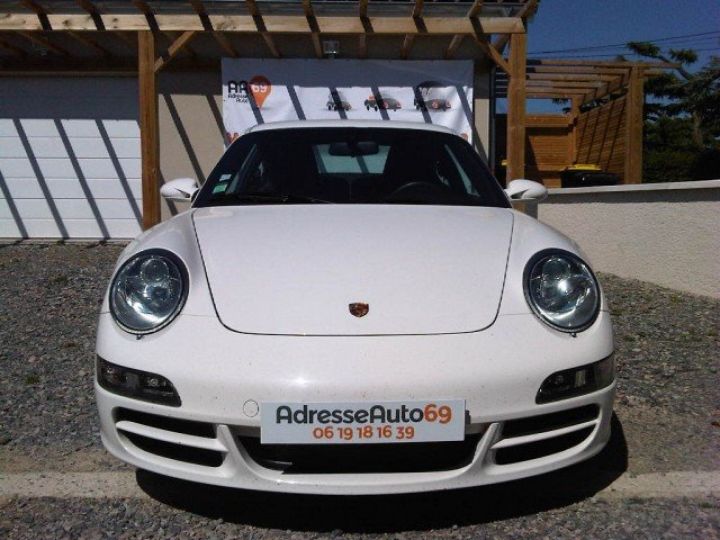 Porsche 997 CARRERA 4S 3.8 355CV BV6     Essence BLANCHE - 3