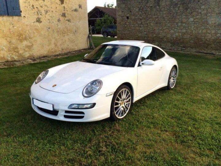 Porsche 997 CARRERA 4S 3.8 355CV BV6     Essence BLANCHE - 2