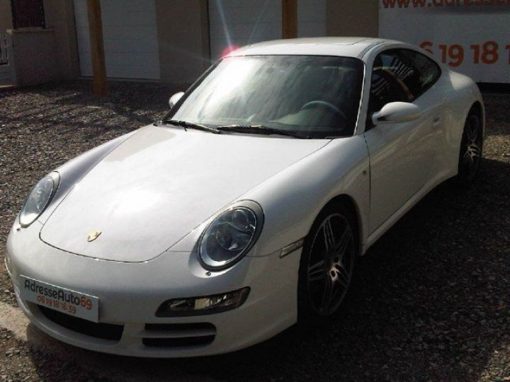 Porsche 997 CARRERA 4S 3.8 355CV TIPTRONIC     Essence BLANCHE - 4