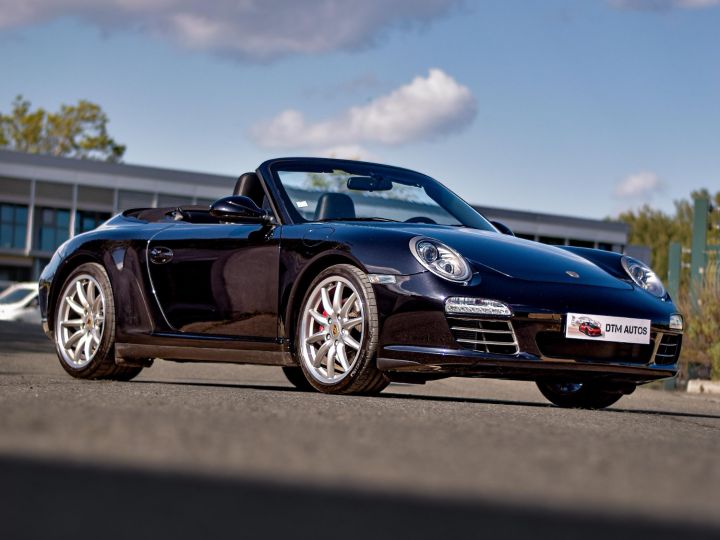 Porsche 997 Phase 2 Carrera 4S Cabriolet 3.8 L 385 Ch PDK Noir Basalte Métallisé - 23