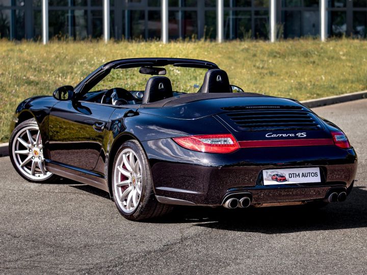 Porsche 997 Phase 2 Carrera 4S Cabriolet 3.8 L 385 Ch PDK Noir Basalte Métallisé - 12