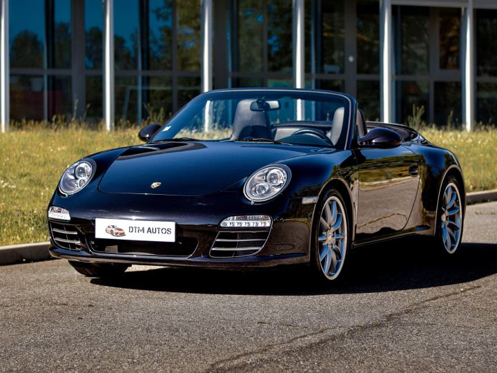 Porsche 997 Phase 2 Carrera 4S Cabriolet 3.8 L 385 Ch PDK Noir Basalte Métallisé - 3