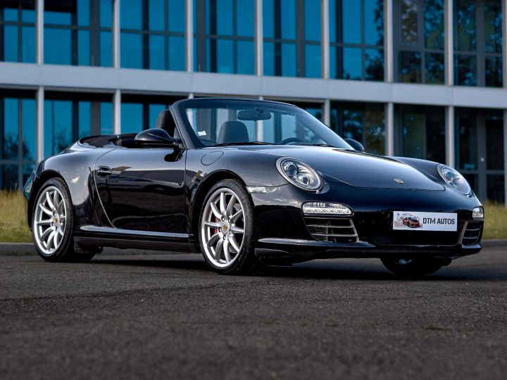 Porsche 997 Phase 2 Carrera 4S Cabriolet 3.8 L 385 Ch PDK Noir Basalte Métallisé - 25