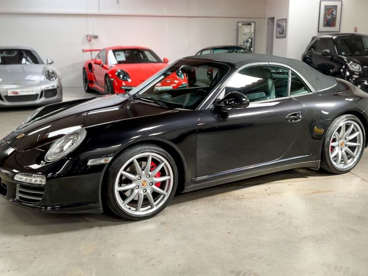 Porsche 997 Phase 2 Carrera 4S Cabriolet 3.8 L 385 Ch PDK Noir Basalte Métallisé - 40