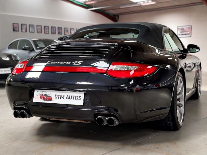 Porsche 997 Phase 2 Carrera 4S Cabriolet 3.8 L 385 Ch PDK Noir Basalte Métallisé - 43