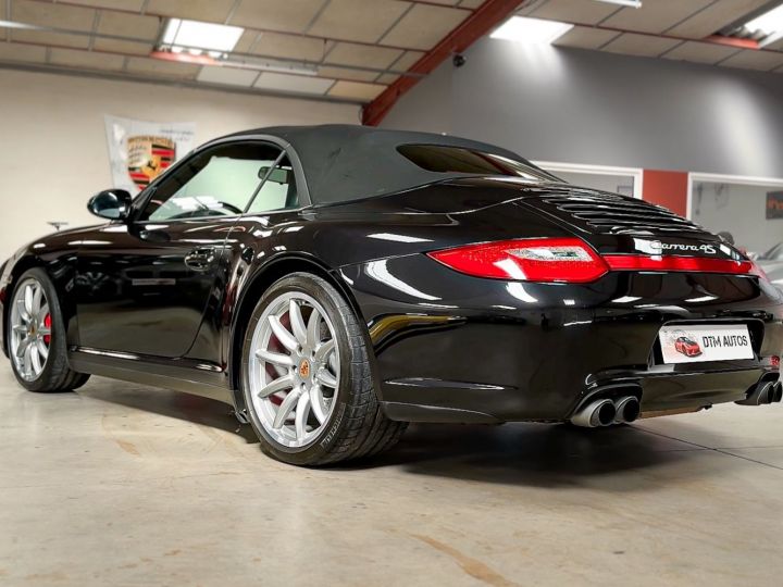 Porsche 997 Phase 2 Carrera 4S Cabriolet 3.8 L 385 Ch PDK Noir Basalte Métallisé - 45