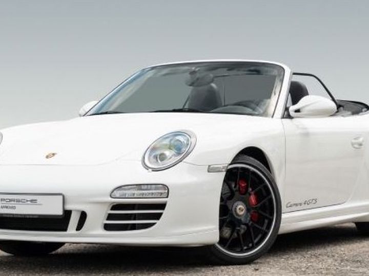 Porsche 997 Porsche 997 911 Carrera 4 GTS Cabrio/ garantie porsche  blanc - 1